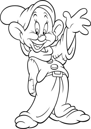 Малыш и Карлсон. Раскраска