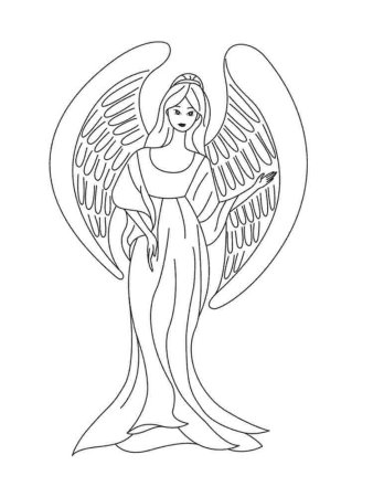 Рисунок ангела