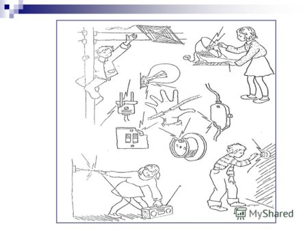 Раскраска электричество