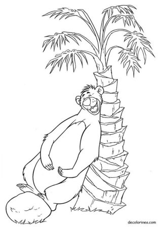 Киплинг книга джунглей раскраску