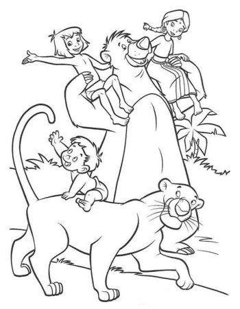 Маугли картинки