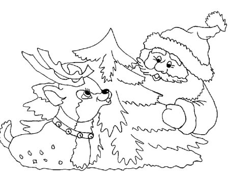 Новогодние рисунки