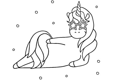Раскраска Единороги