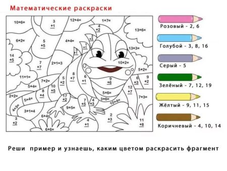 Математическая раскра