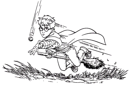 Гарри Поттер и узник Азкабана раскраска