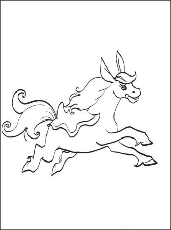 Ершов конек горбунок раскраска