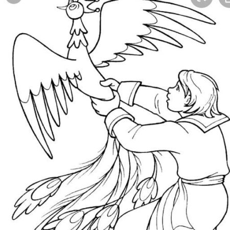 Конек горбунок raskraska