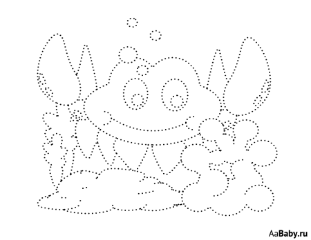 Детское рисование по точкам