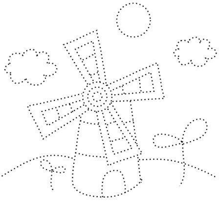 Точечная раскраска