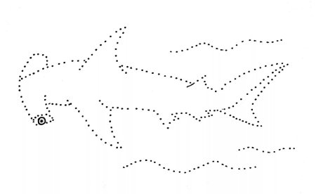 Рисование по контуру для детей