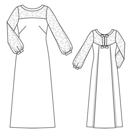 Эскиз сарафана русского народного