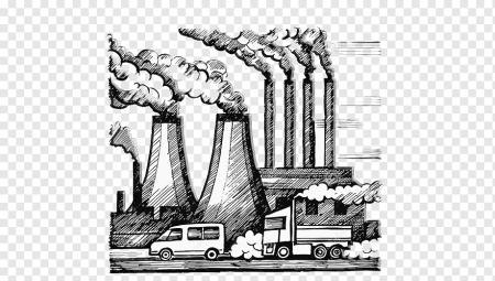 Завод рисунок