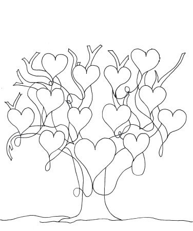 Семейное дерево раскраска