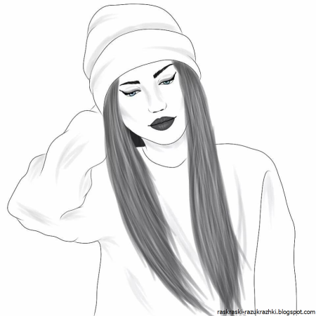 Крутые раскраски для девочек