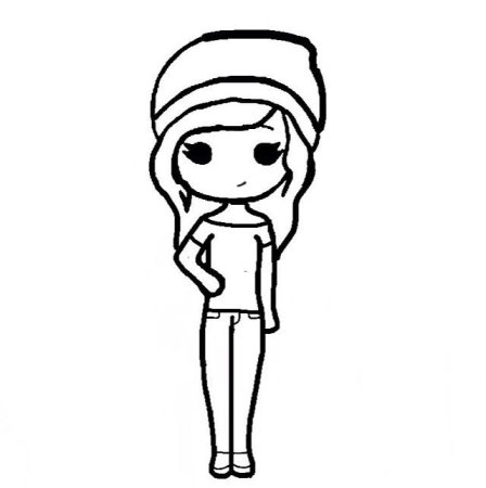 Лёгкие рисунки для срисовки раскраска для девочек
