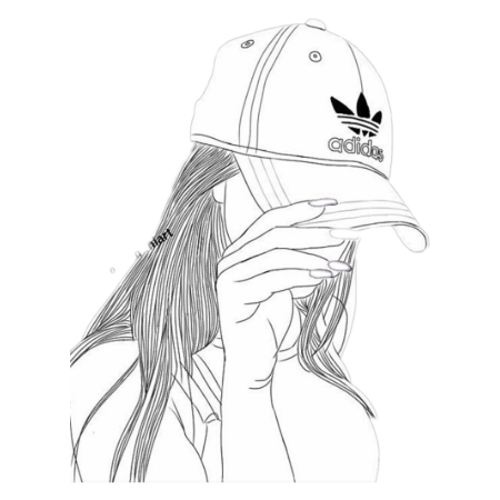 Рисунки для срисовки девушки крутые