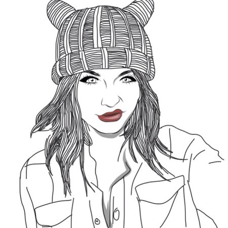 Крутые раскраски для девочек