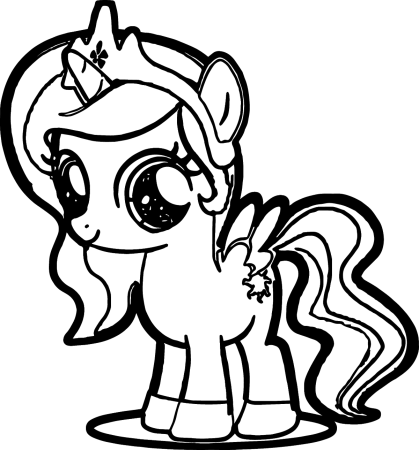 Май Лито пони раскраска