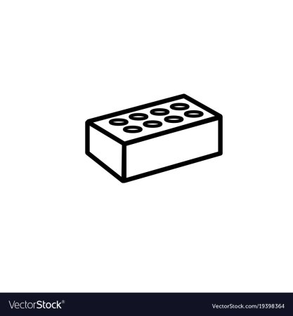 Кирпич раскраска для детей