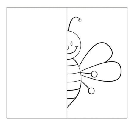 Дорисуй половинку