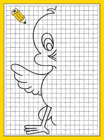 Симметричное рисование по клеткам