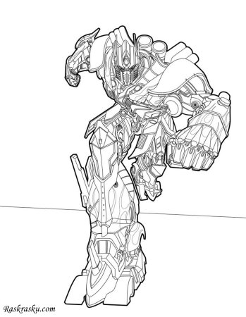 Маска трансформеры Оптимус Прайм