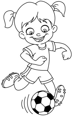 Раскраска прыжки ГТО для детей