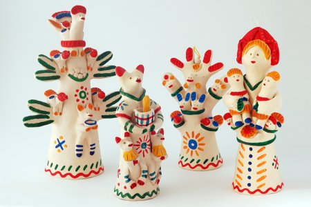 Дымковская раскраска Дымковская игрушка