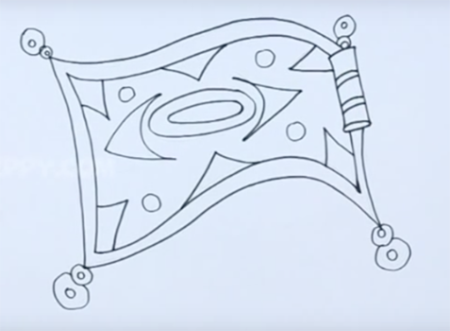 Ковер самолет раскраска