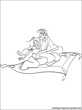 Ковер самолет раскраска