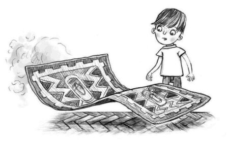 Нарисовать ковер самолет