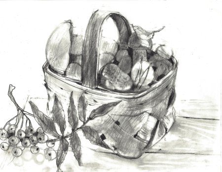 Корзина с овощами