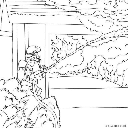 Пожарный контур для детей