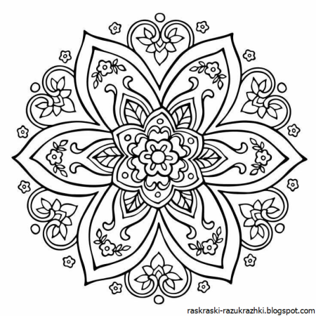 Узоры для раскрашивания