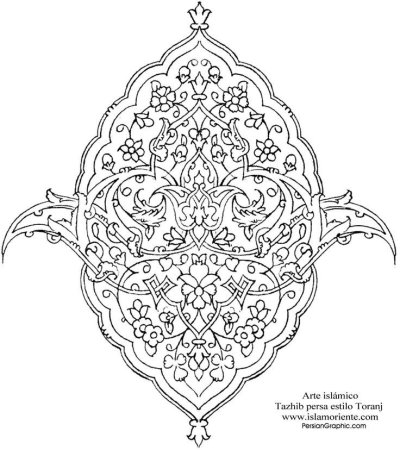 Исламский орнамент Арабески