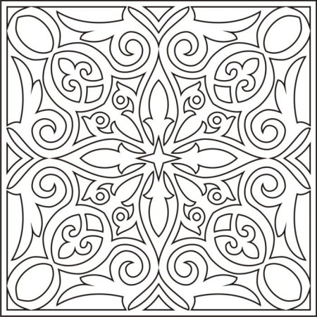 Орнамент в квадрате