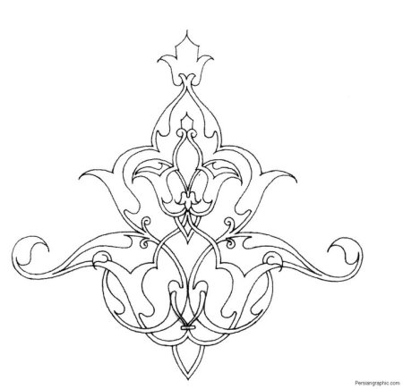 Королевские узоры карандашом