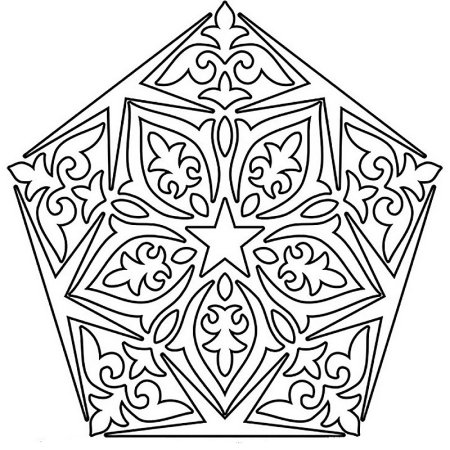 Орнаменты. Раскраска