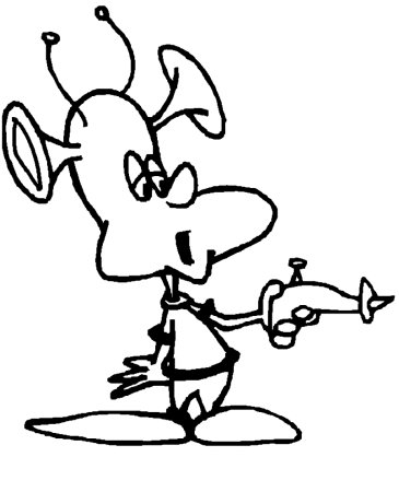 Инопланетяне картинки для детей раскраска