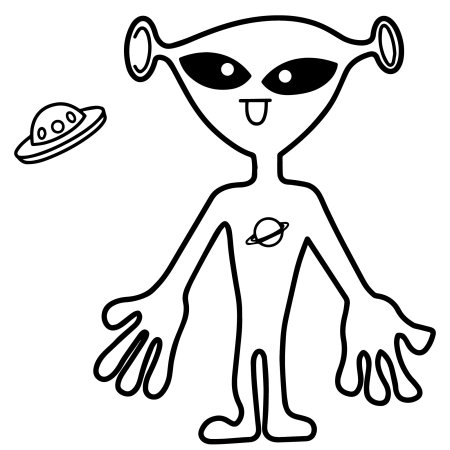 Пришельцы из космоса рисунки
