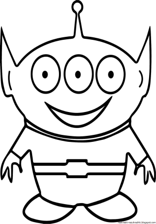 Марсиане для детей черно белая