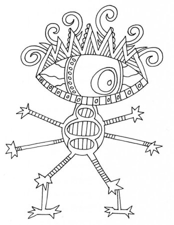 НЛО раскраска для детей