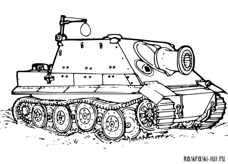 Раскраска танка кв 44