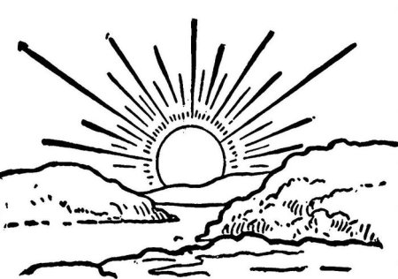 Иллюстрация к пьесе Грига утро