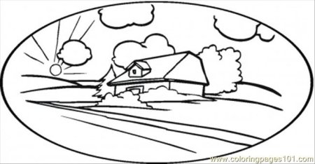 Рассвет раскраска для детей