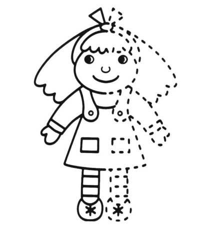 Части тела раскраска