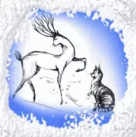 Разукрашки Золотая антилопа