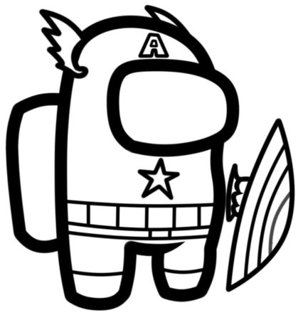 АМОНГАС раскраски для детей