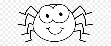 Паук трафарет