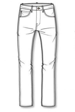 Девушка для раскрашивания в полный рост